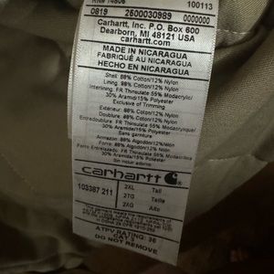 Carhartt 103387 FR Quick Duck Vest 2XLT